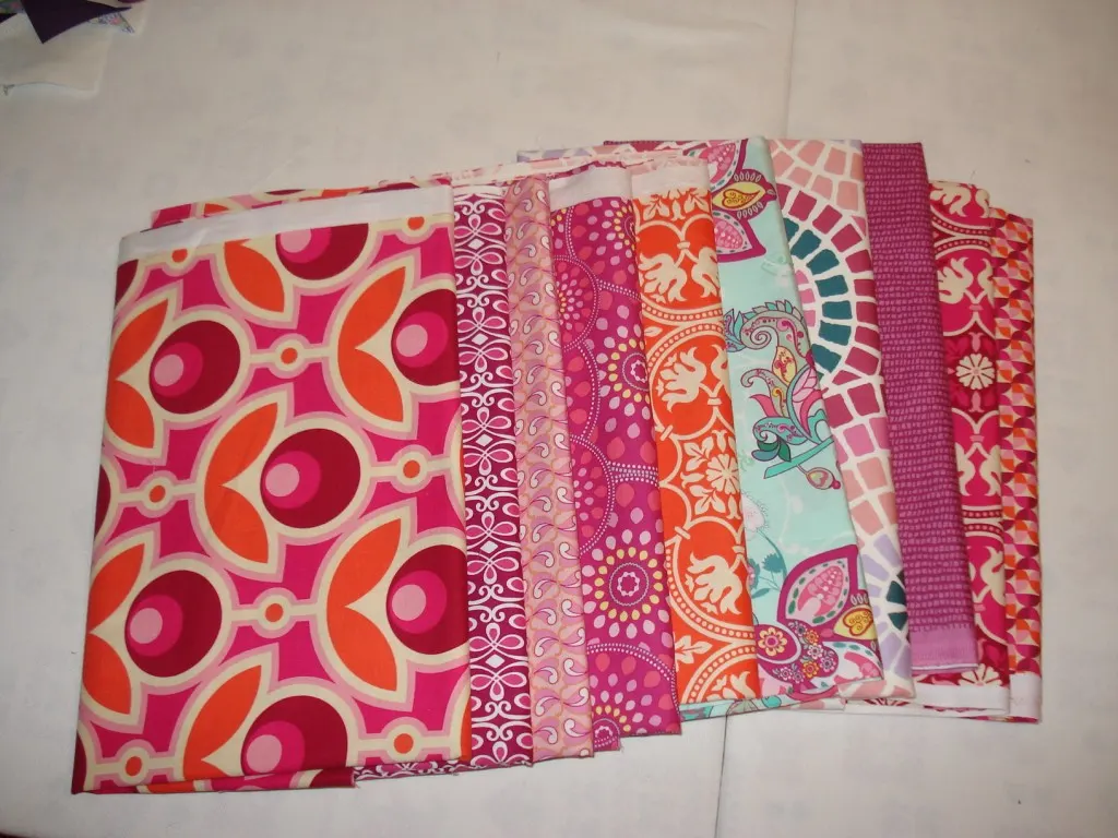 Joel Dewberry, Art Gallery Fabrics, Pat Bravo, Pinks, Fuschia, Teal