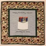 Birthday quilt