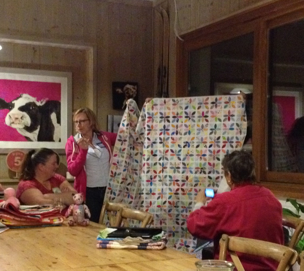 Peaks, retreat, quilt
