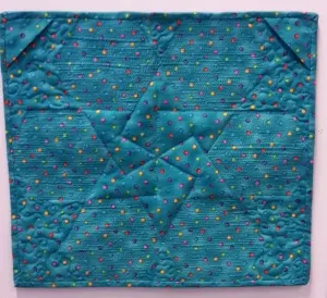 Spinning Card Trick Star Patchwork in the Peaks