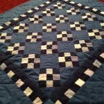 Nine Patch modern quilting