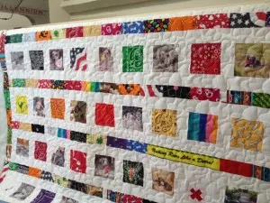Quilting finished